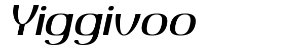 Yiggivoo font preview